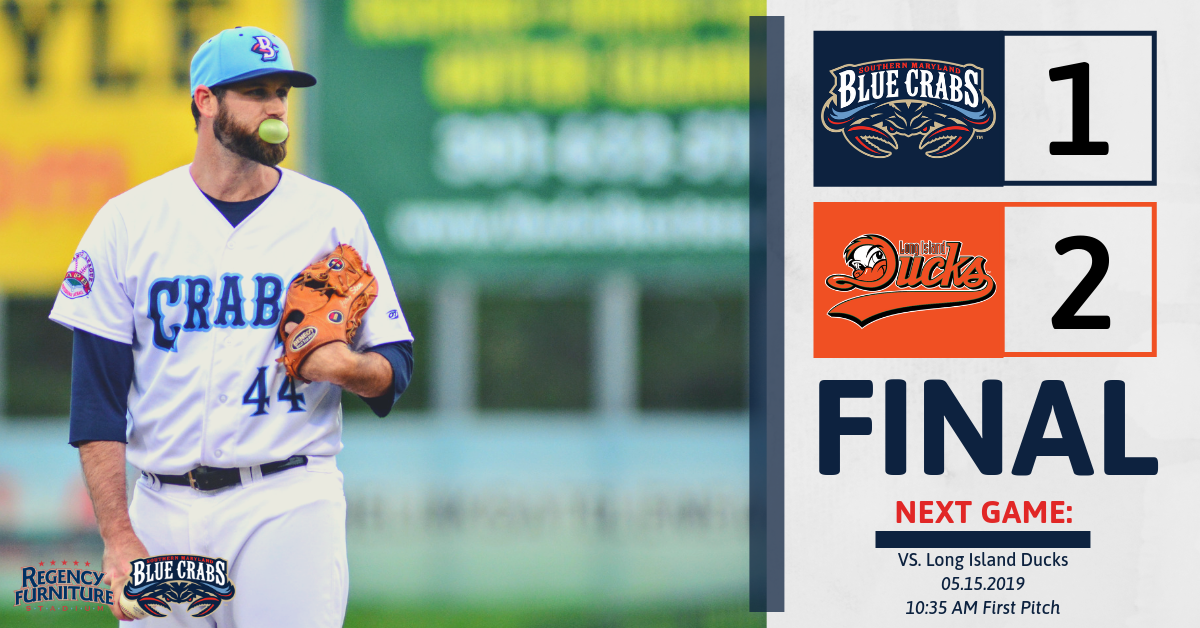 Blue Crabs Drop Game Two Against Long Island